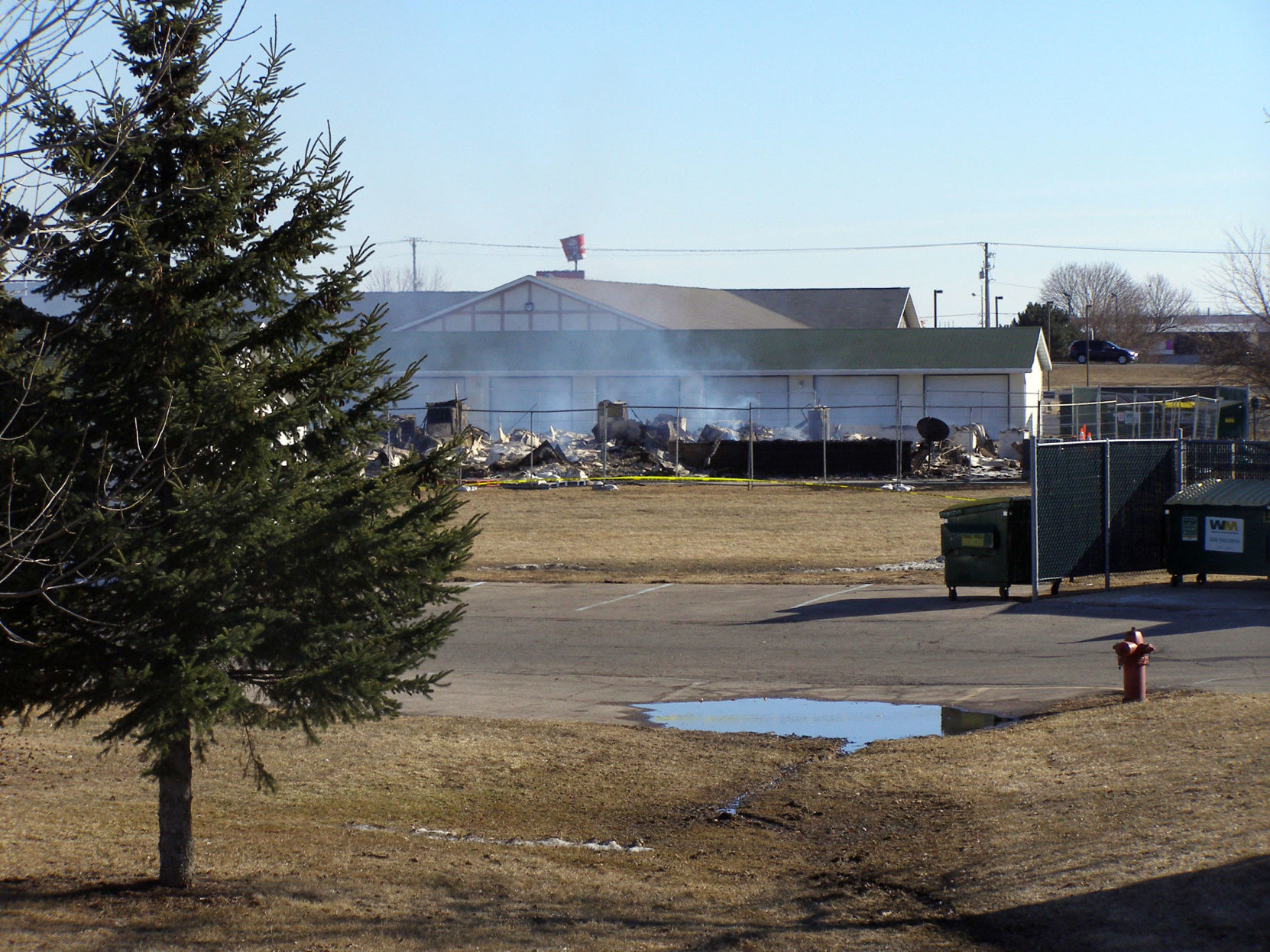Investigation photos from 109 Knaup Drive explosion